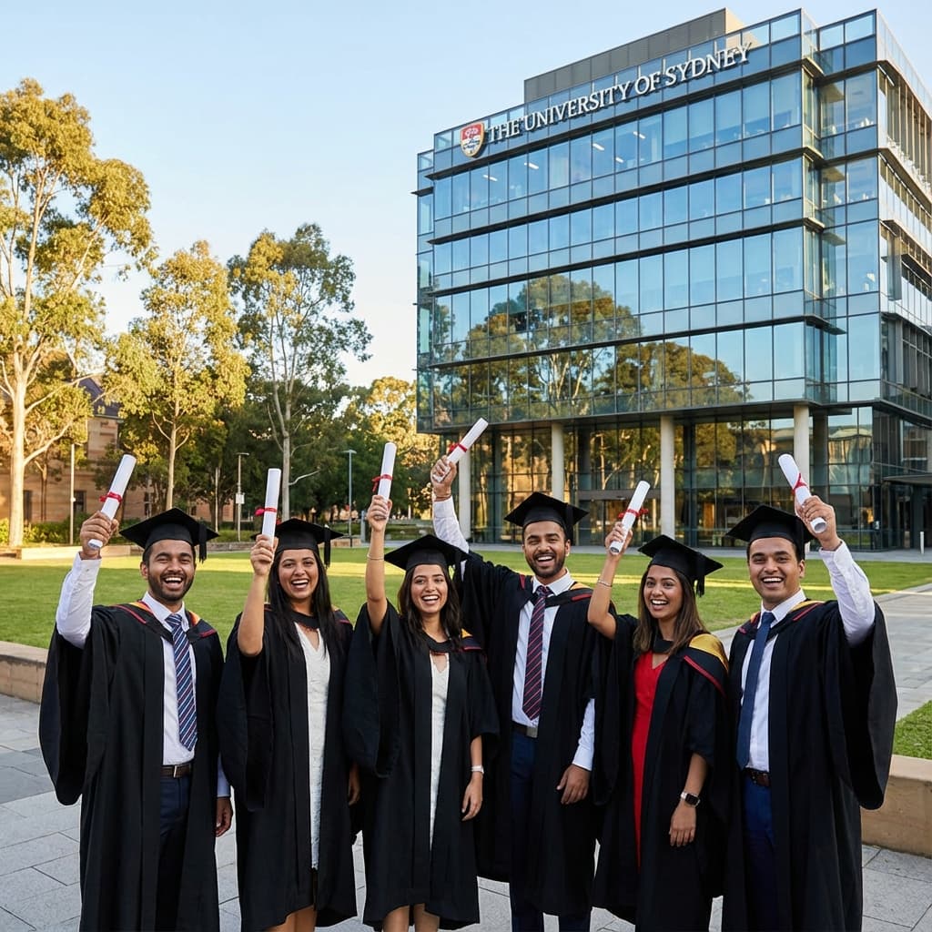 Successful Bangladeshi students graduating in Australia
